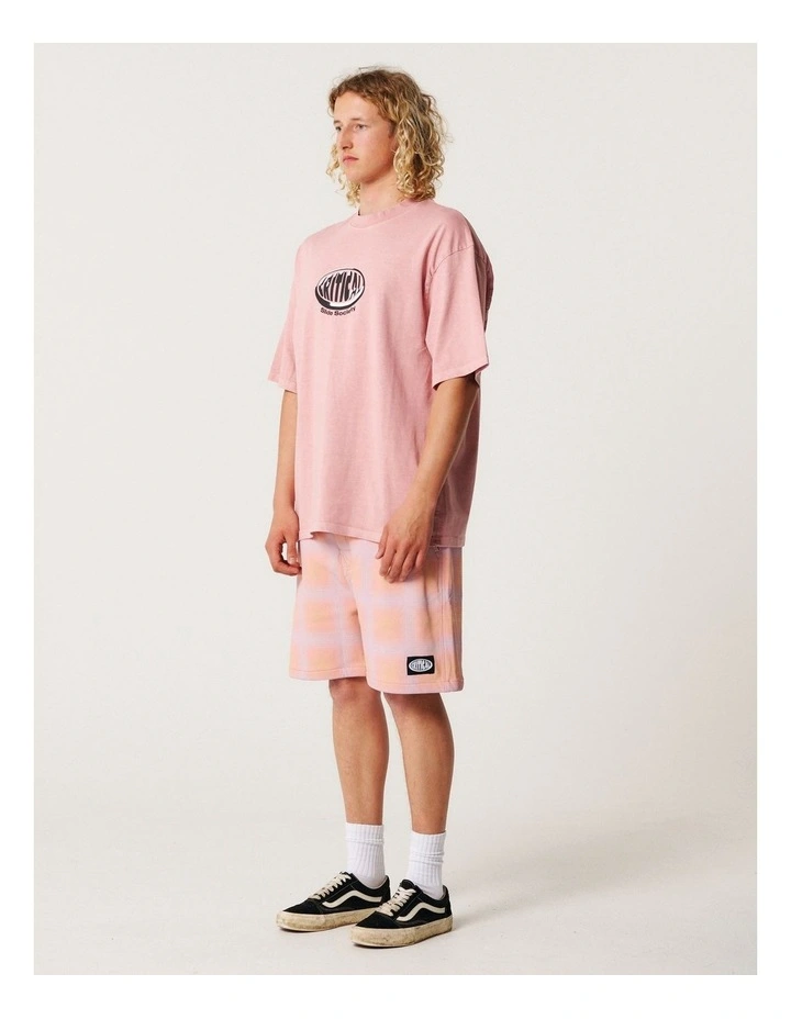 Buzzed Tee in Dusty Coral image 3