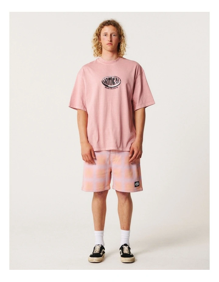 Buzzed Tee in Dusty Coral image 5