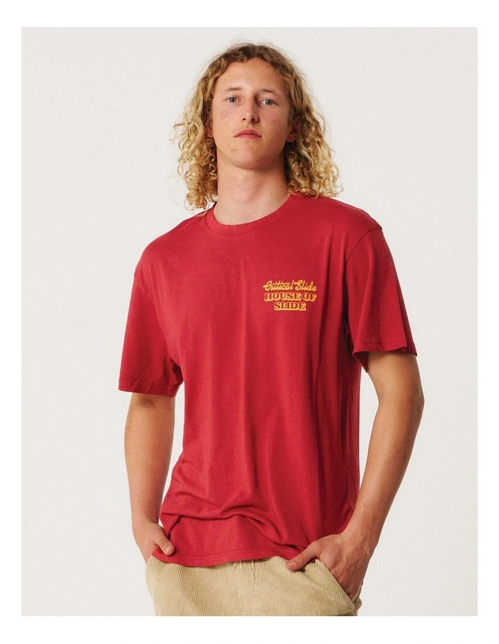 Business Tee in Red image 2