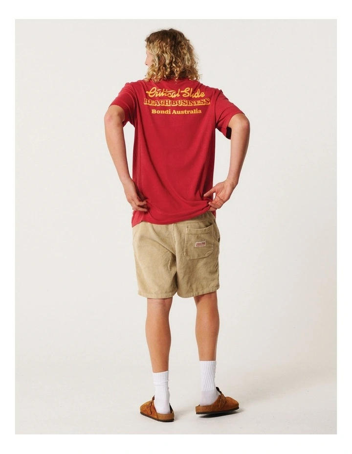 Business Tee in Red image 6