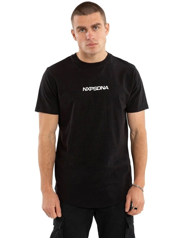 Jumpshot Dual Curved Tee in Green image 1