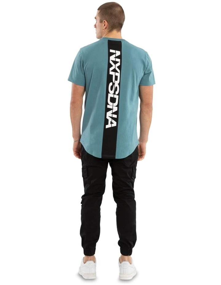 Jumpshot Dual Curved Tee in Green image 6