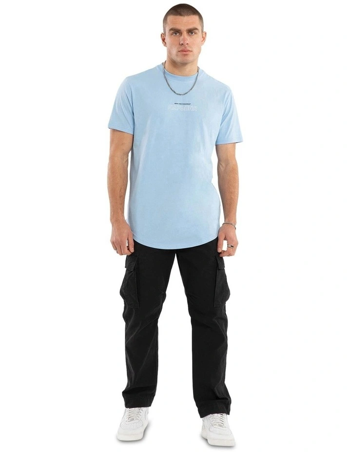 Charge Dual Curved Tee in Blue image 6