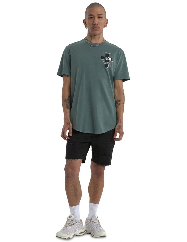 Promise Dual Curved Tee in Blue image 2