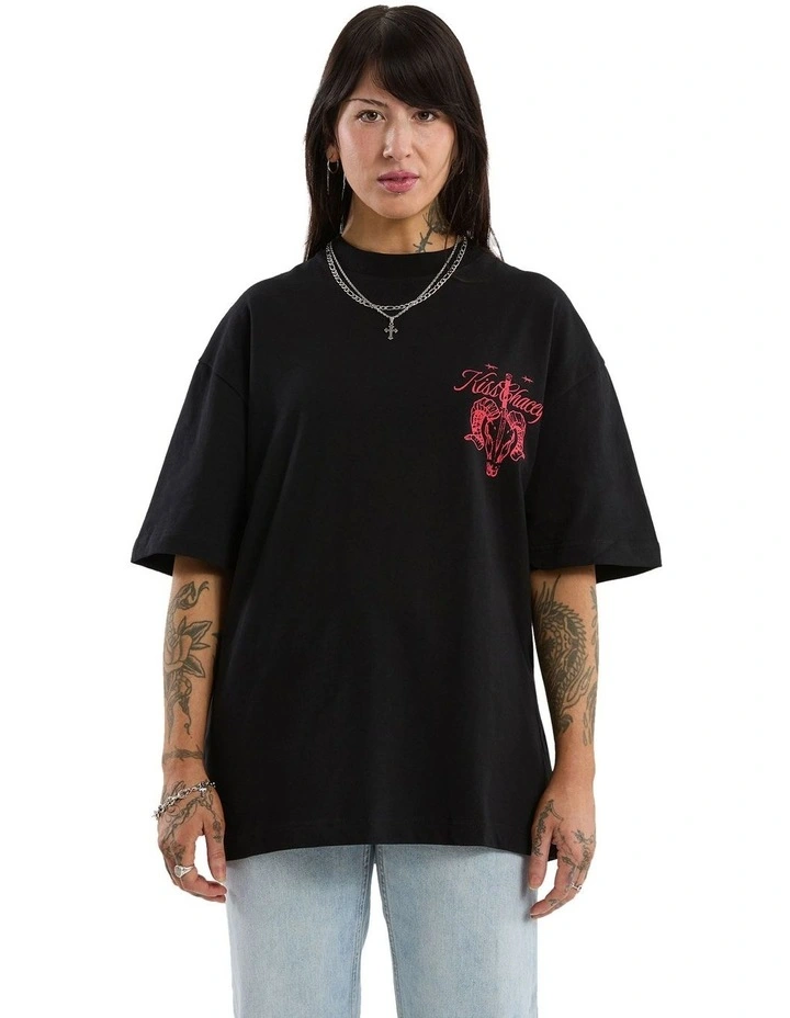 Ram Street Tee in Jet Black image 1