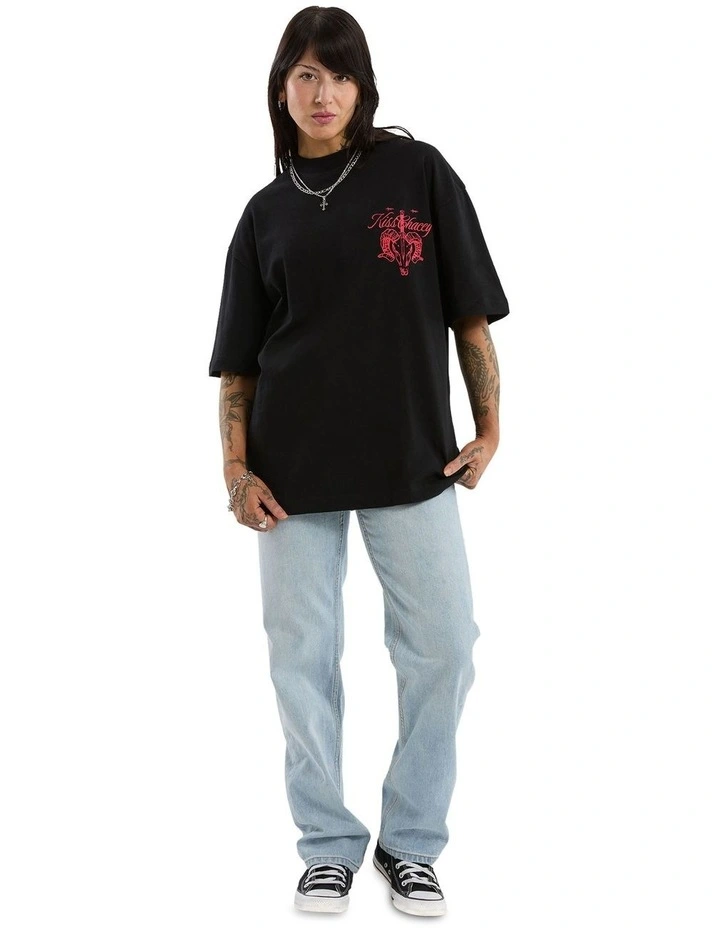Ram Street Tee in Jet Black image 3