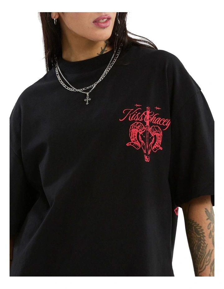 Ram Street Tee in Jet Black image 4