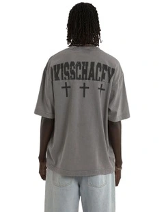 Missing Oversized Tee in Grey