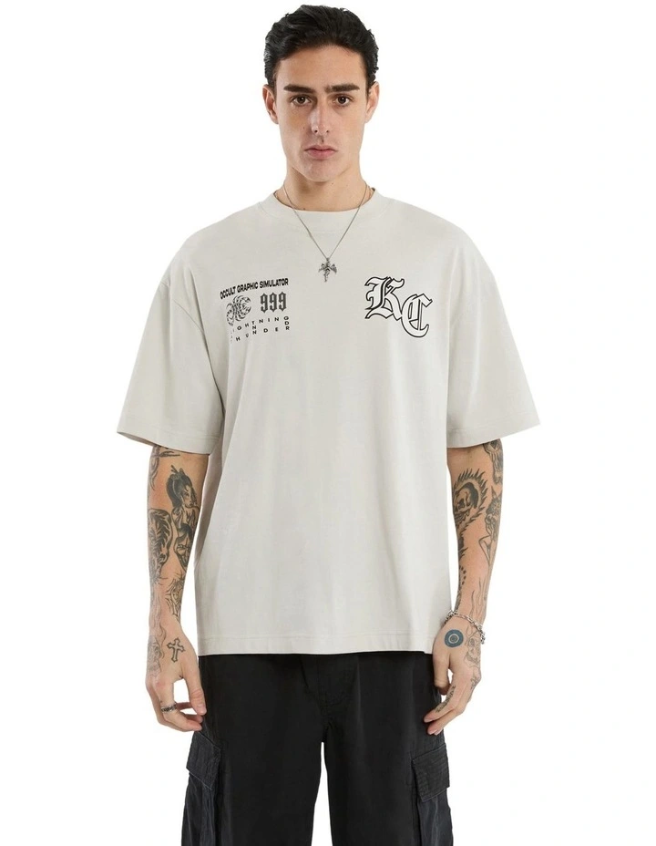 Movement Street Tee in Glacier Grey image 2