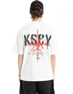 Prophecy Street Tee in Natural White