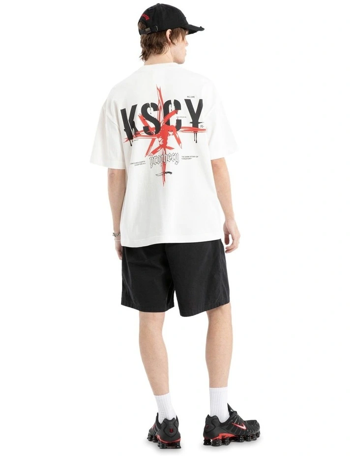 Prophecy Street Tee in Natural White image 5