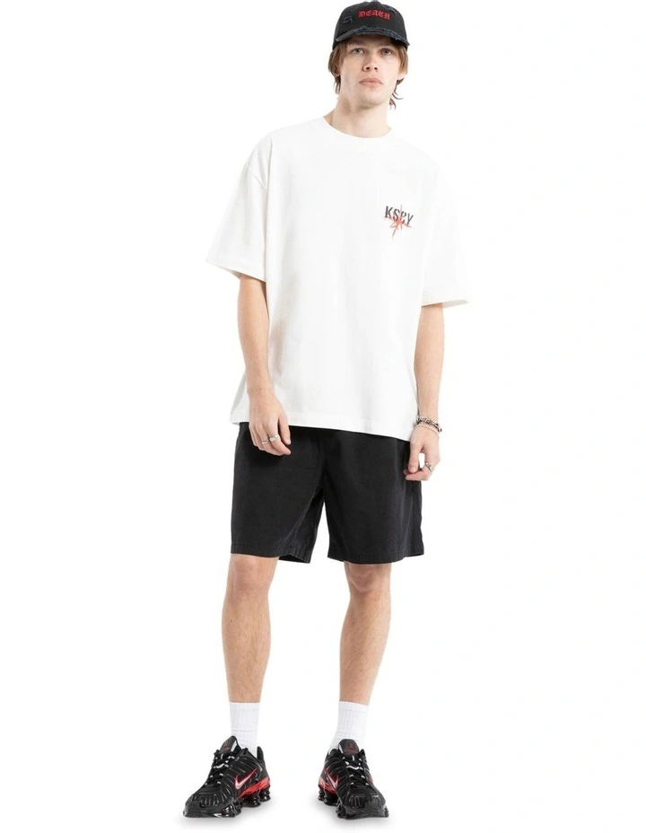 Prophecy Street Tee in Natural White image 6