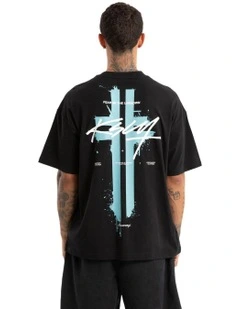 Grail Standard Tee in Jet Black