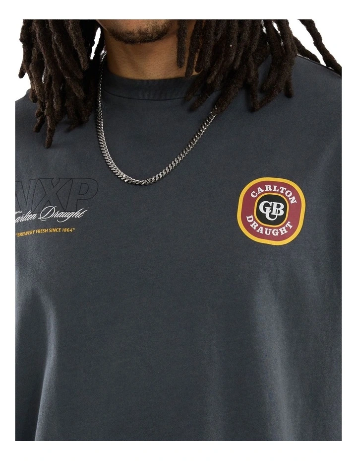 General Dual Curved Tee in Grey image 4