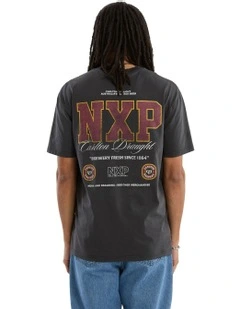 Revival Box Fit Tee in Black