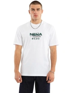 Weekend Relaxed Tee in Optical White