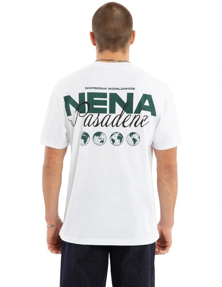 Weekend Relaxed Tee in Optical White image 2