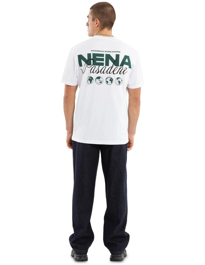 Weekend Relaxed Tee in Optical White image 5