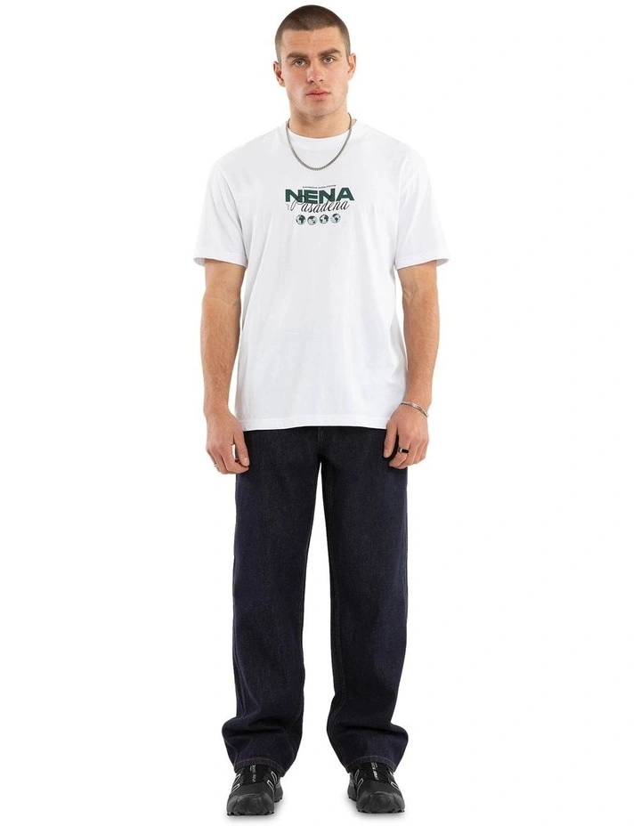 Weekend Relaxed Tee in Optical White image 6