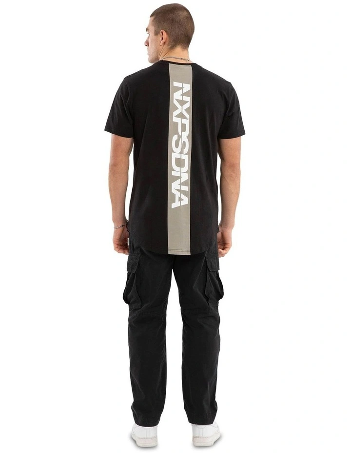 Jumpshot Dual Curved Tee in Jet Black image 5