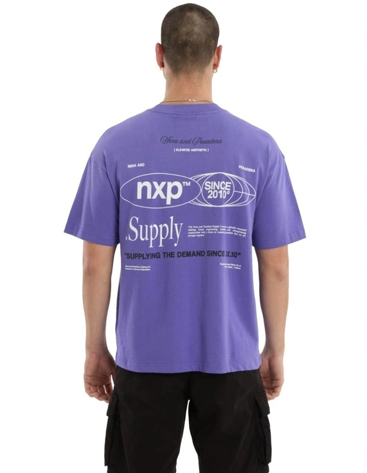 Union Raptor Tee in Purple image 1