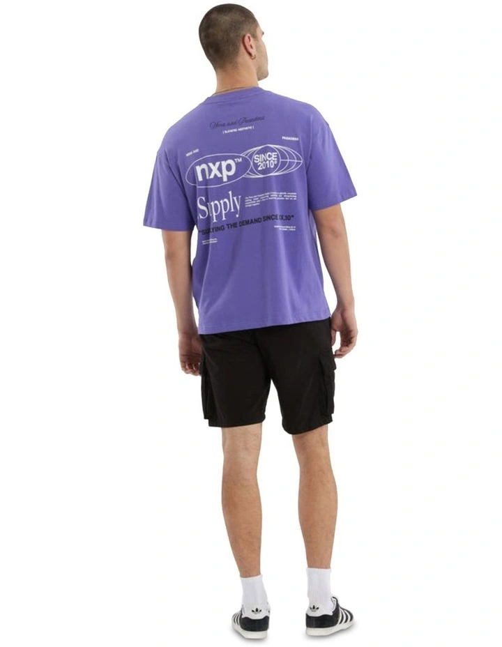 Union Raptor Tee in Purple image 4