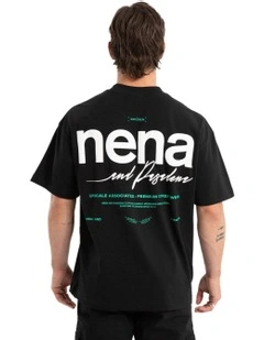 Milestone Raptor Tee in Jet Black