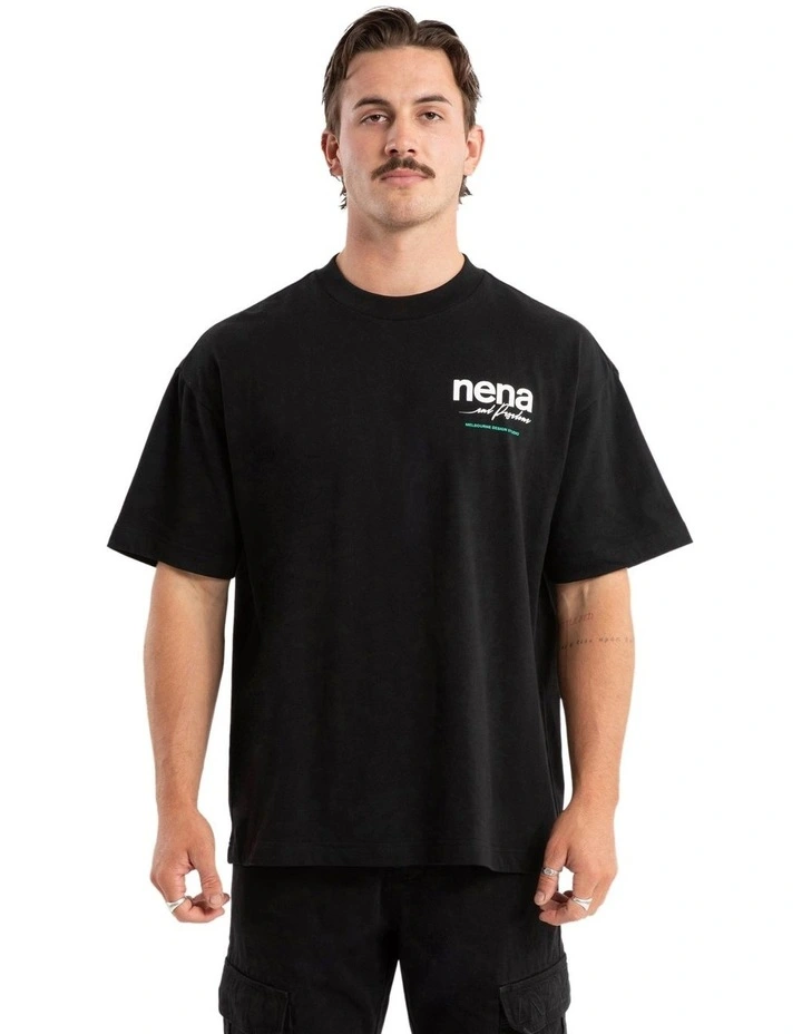 Milestone Raptor Tee in Jet Black image 2