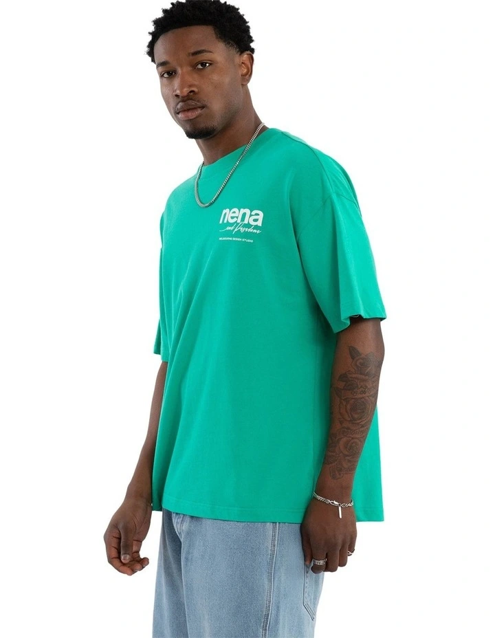 Milestone Raptor Tee in Green image 3