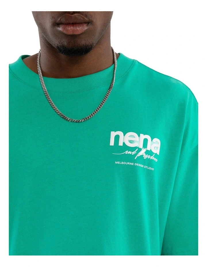 Milestone Raptor Tee in Green image 4