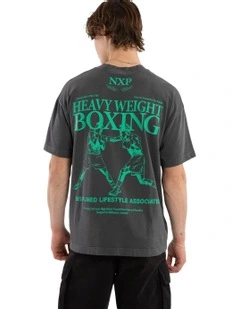 Stadium Raptor Tee in Grey