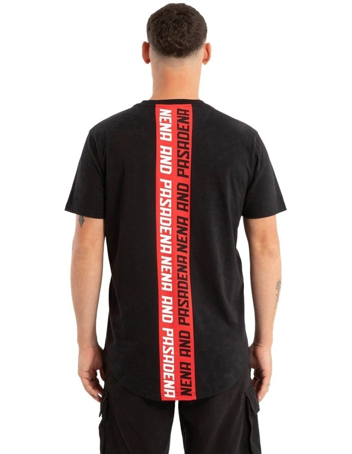 Triumph Dual Curved Tee in Jet Black image 1