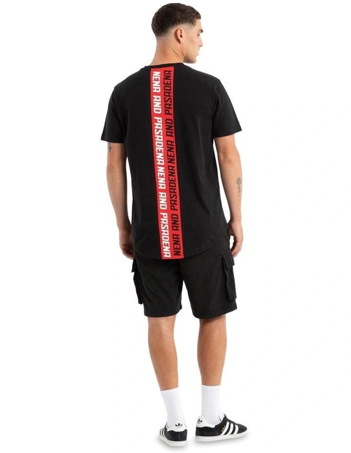 Triumph Dual Curved Tee in Jet Black image 5