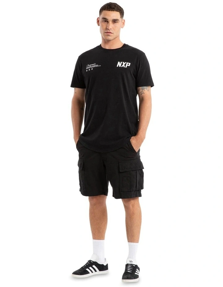 Triumph Dual Curved Tee in Jet Black image 6