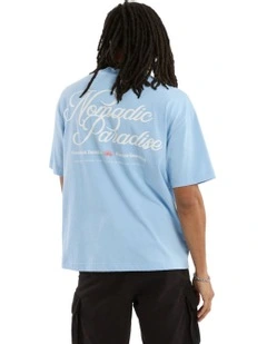 Rowboat Street Tee in Blue