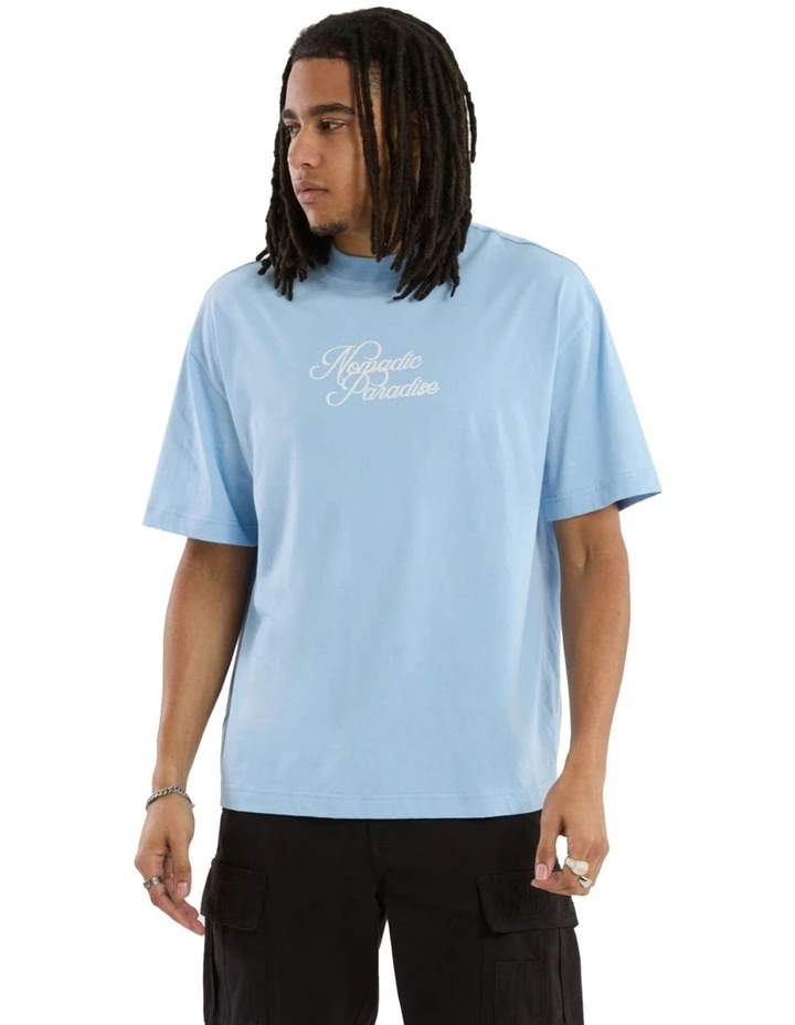 Rowboat Street Tee in Blue image 2