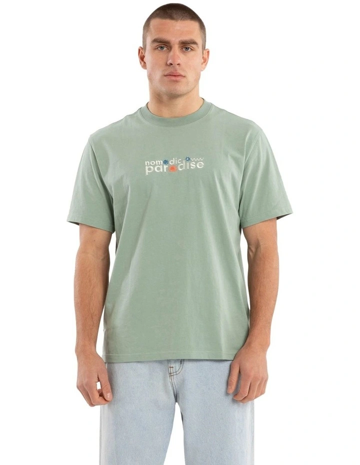 Eucalyptus Classic Tee in Green image 1