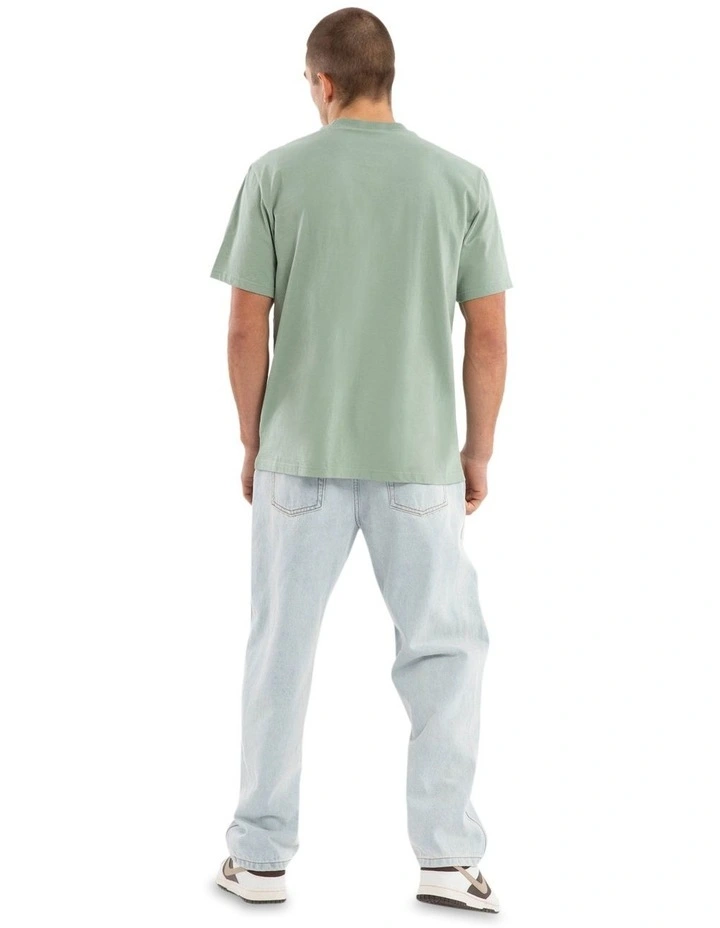 Eucalyptus Classic Tee in Green image 5