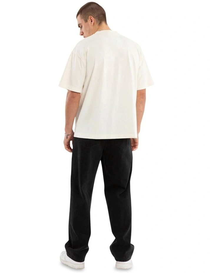 Bottlebrush Street Tee in Beige image 5