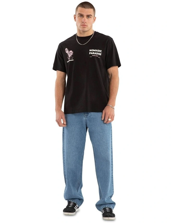 Bask Classic Tee in Jet Black image 6