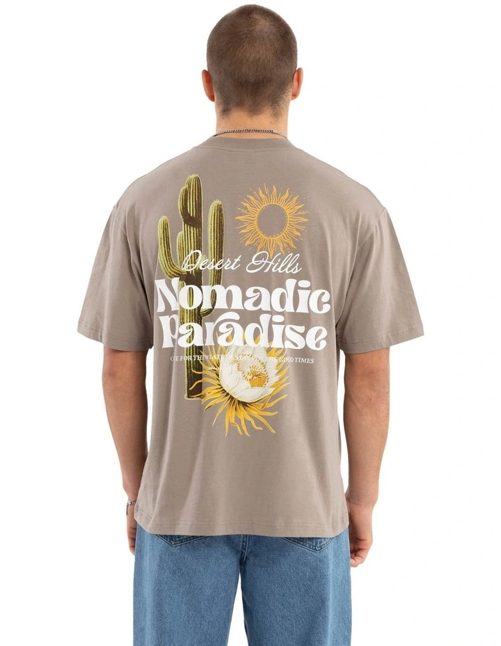 Hills Street Tee in Drift Wood image 1