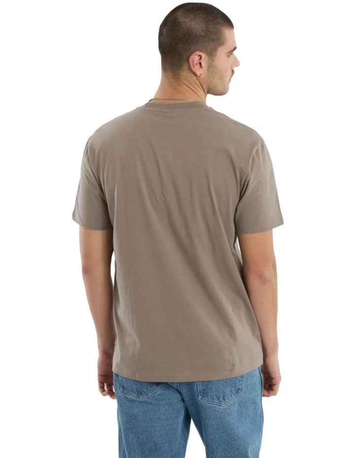 Big Sur Relaxed Tee in Brown image 2