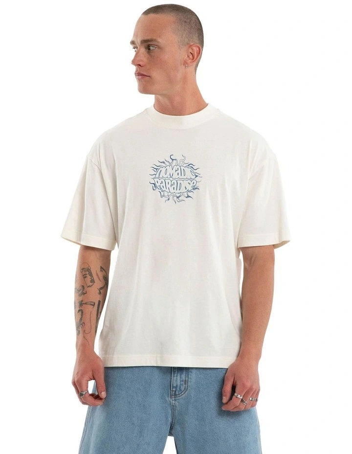 Blaze Street Tee in Tofu image 2