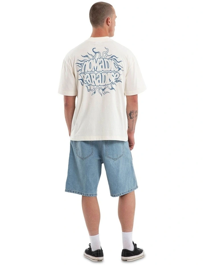 Blaze Street Tee in Tofu image 5