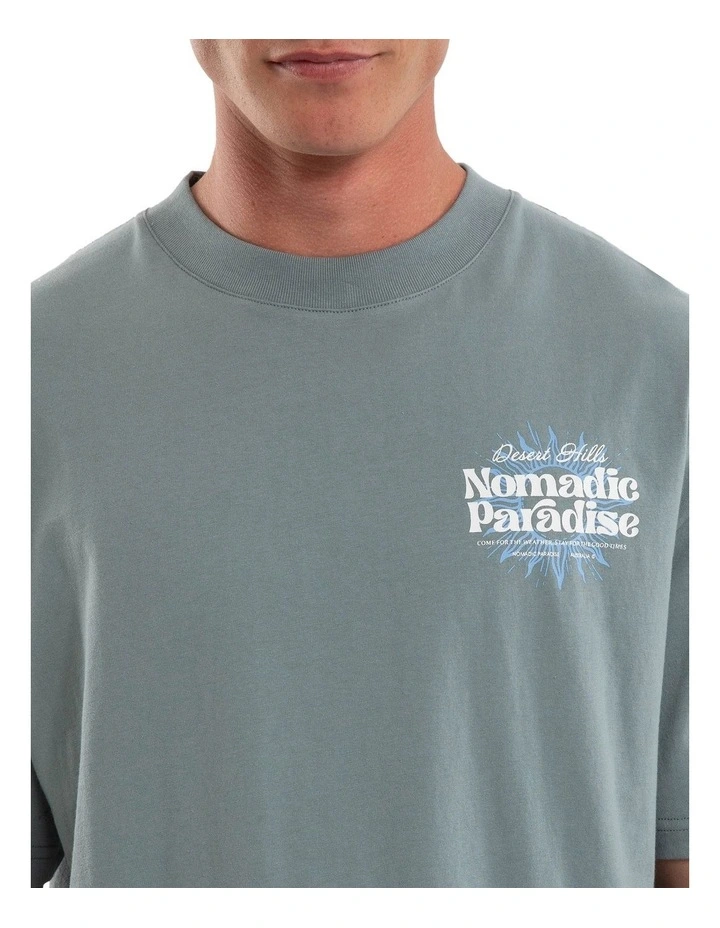 Desert Street Tee in Green image 4