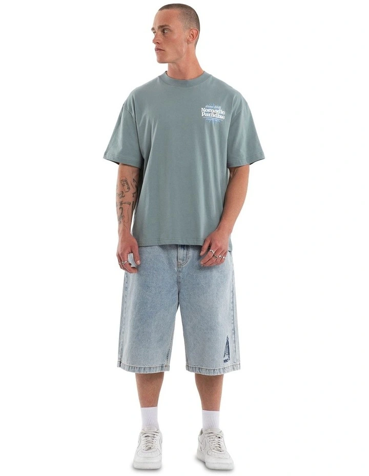 Desert Street Tee in Green image 6