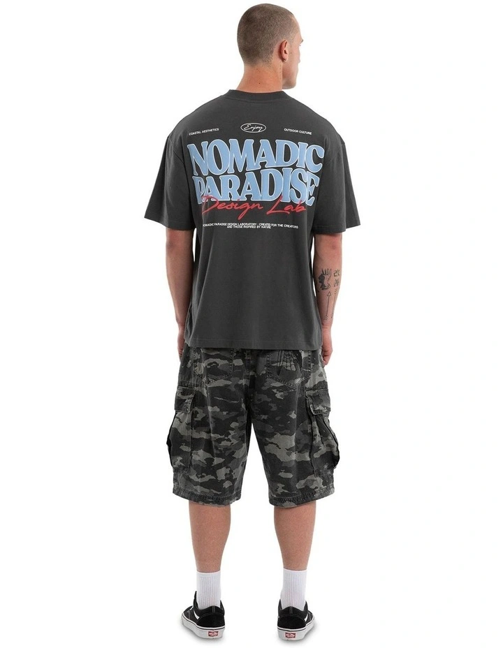 Enjoy Street Tee in Grey image 5