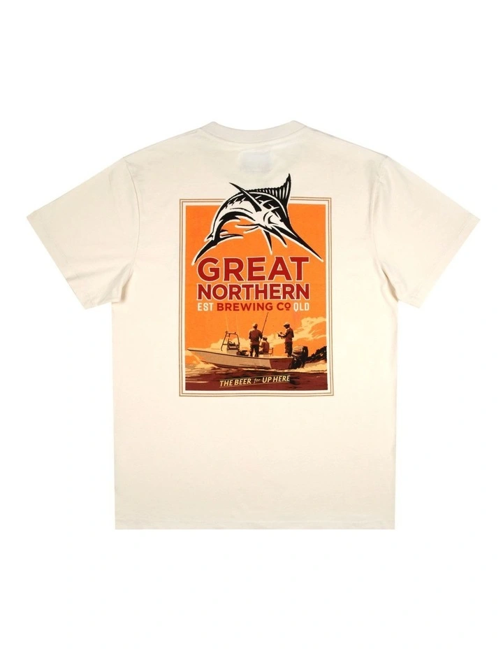 Brewing Co. Tee in Beige image 4