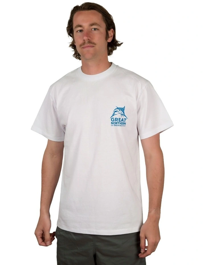 Brewing Co Tee in White image 1