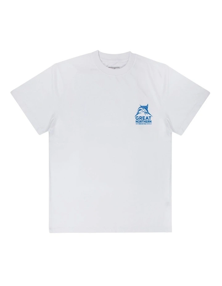 Brewing Co Tee in White image 3